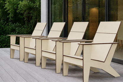 Modern Poly Adirondack Chair