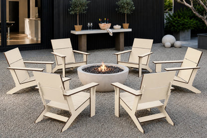 Modern Poly Adirondack Chair