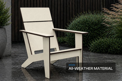 Modern Poly Adirondack Chair