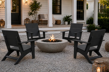 Modern Poly Adirondack Chair