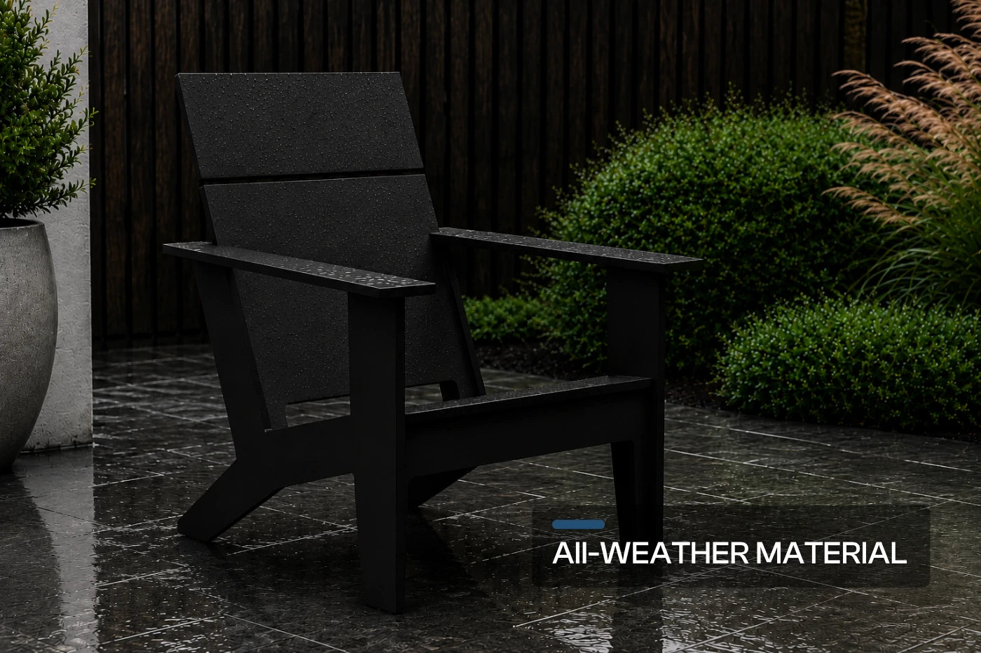 Modern Poly Adirondack Chair
