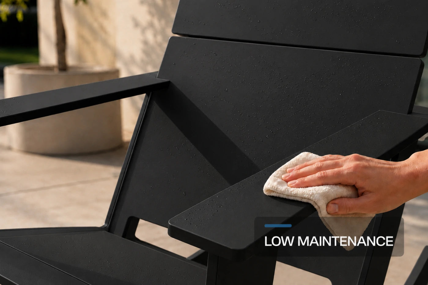 Modern Poly Adirondack Chair