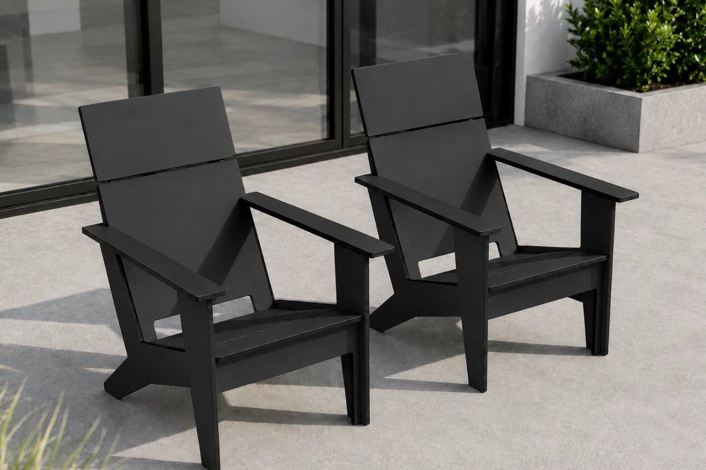Modern Poly Adirondack Chair