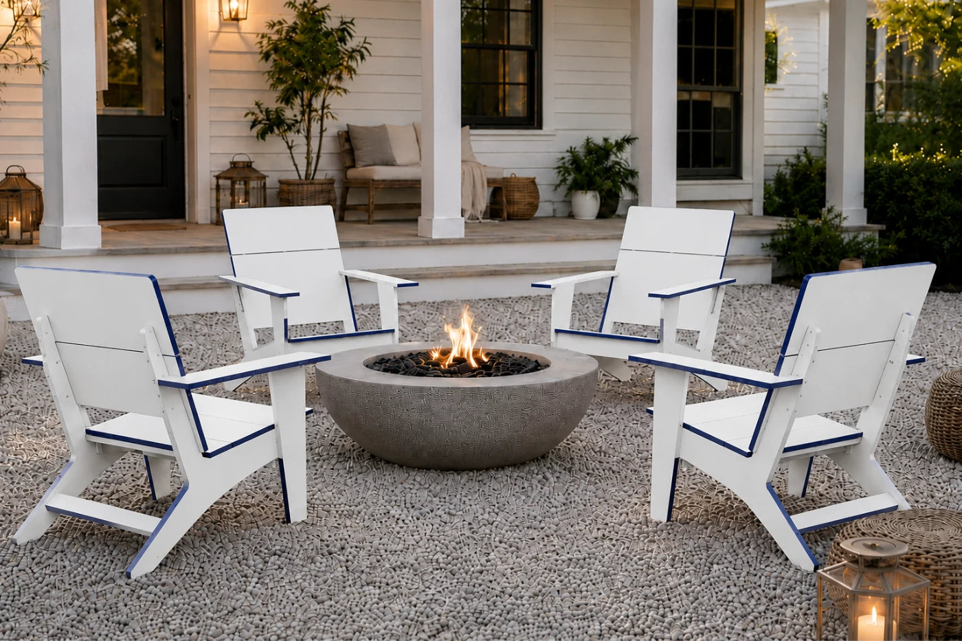 Modern Poly Adirondack Chair