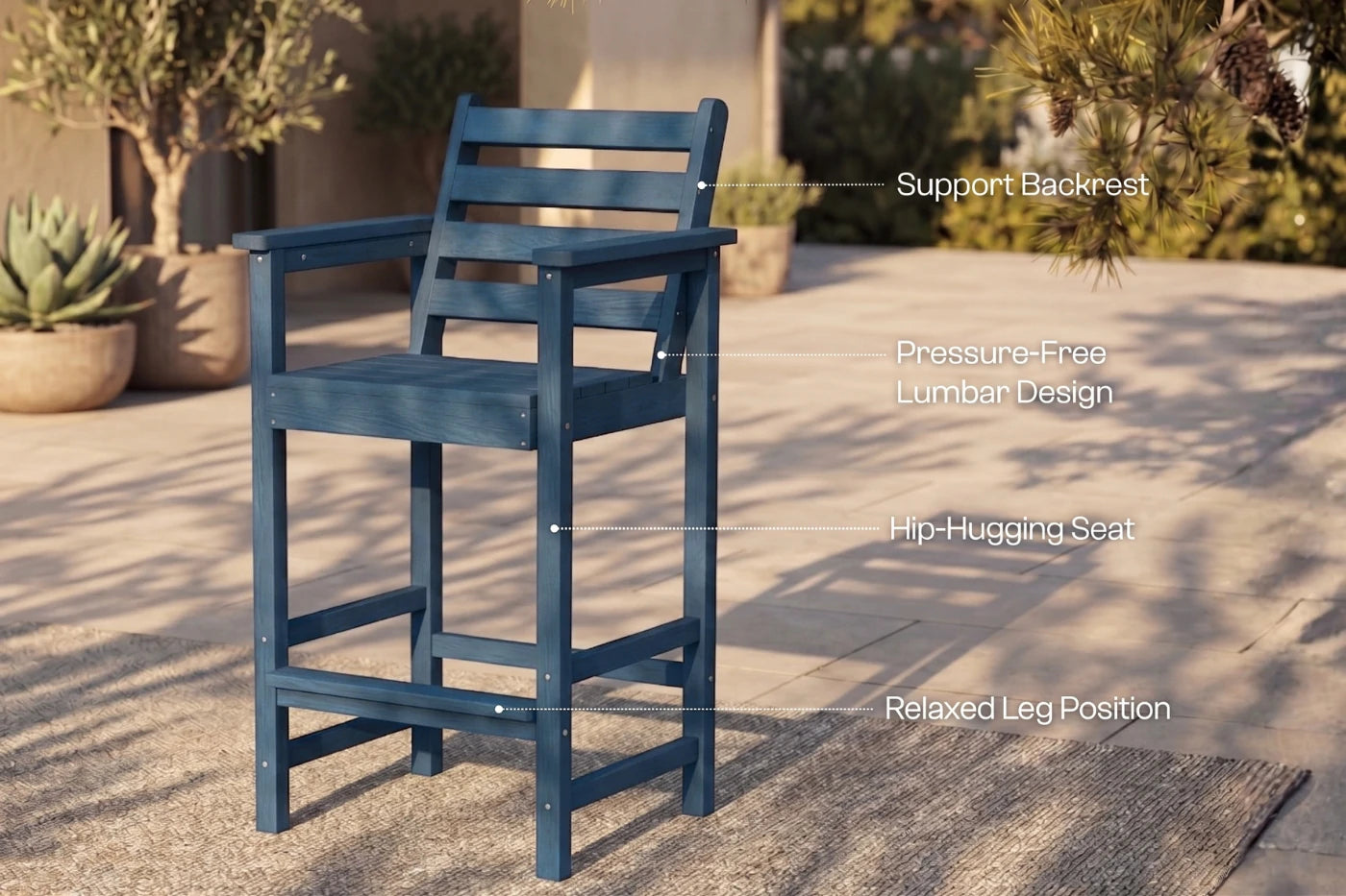 Adirondack Bar Set