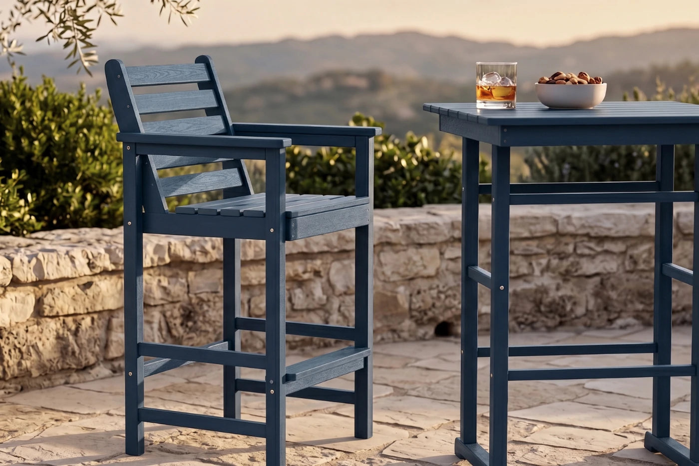 Adirondack Bar Set