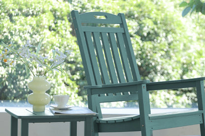 HDPE Rocking Chair with Footboard