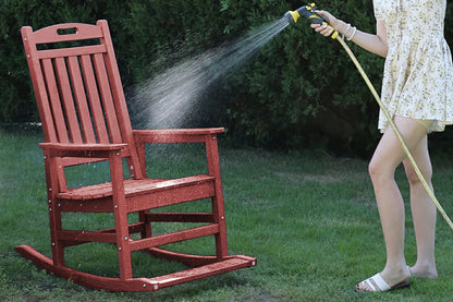 HDPE Rocking Chair with Footboard