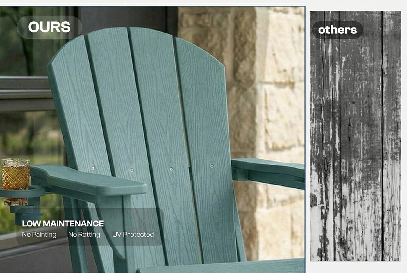 Folding Adirondack Chair