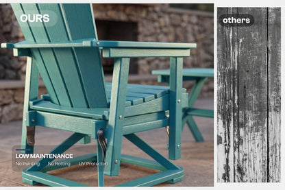 Perli™ Adirondack Swivel Glider Chair