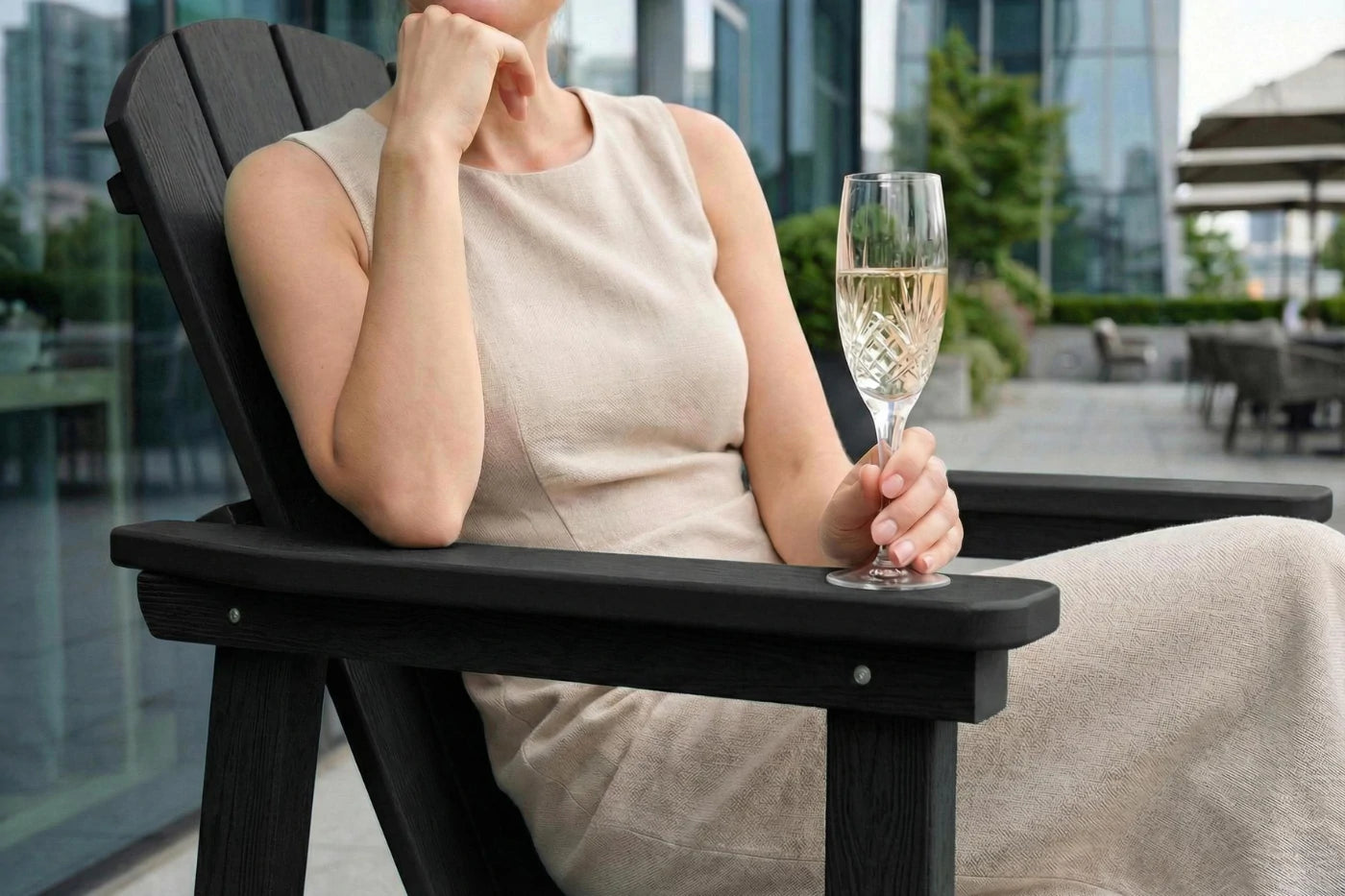 Perli™ Adirondack Swivel Glider Chair