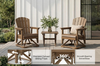 Perli™ Adirondack Swivel Glider Chair