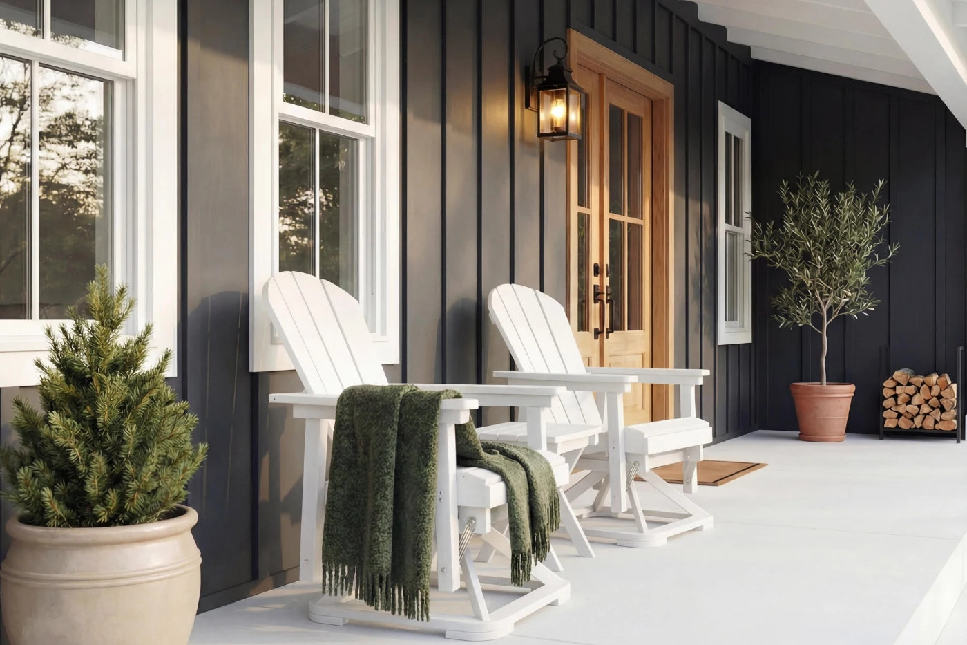 Perli™ Adirondack Swivel Glider Chair
