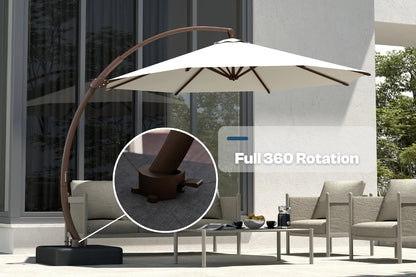 Cantilever Umbrella with Base