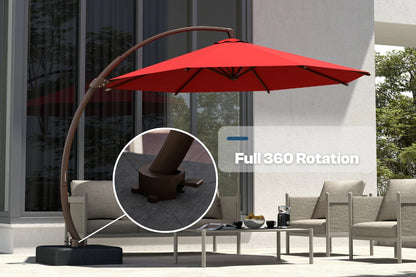 Cantilever Umbrella with Base