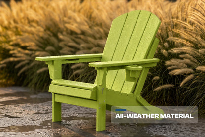HDPE Reclining Adirondack Chair