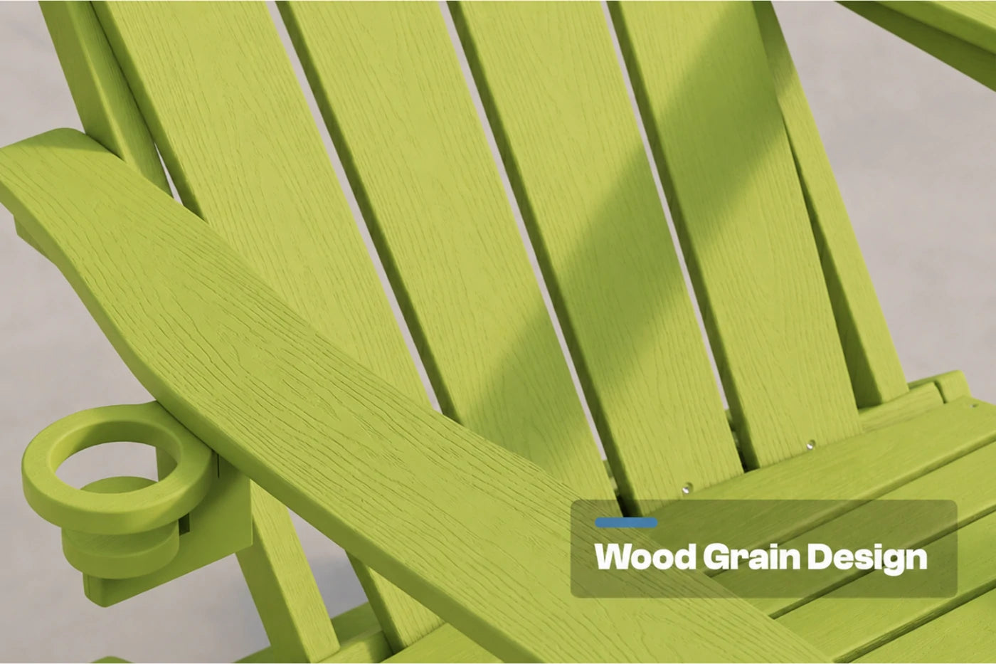 HDPE Reclining Adirondack Chair