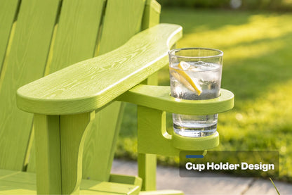 HDPE Reclining Adirondack Chair