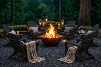 HDPE Reclining Adirondack Chair