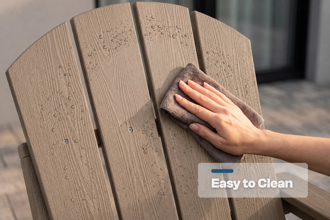 HDPE Reclining Adirondack Chair