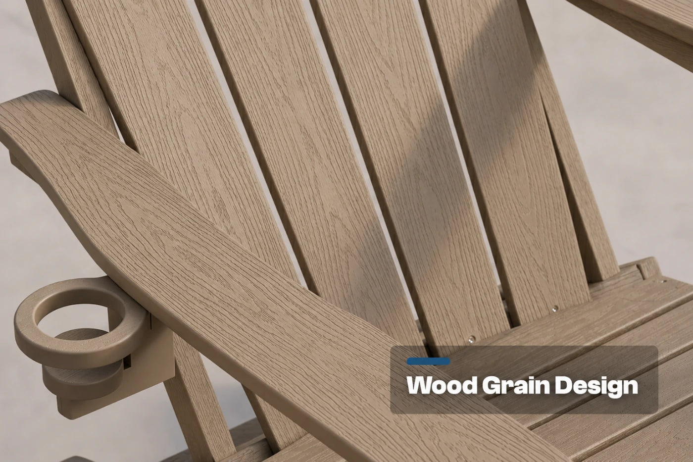 HDPE Reclining Adirondack Chair