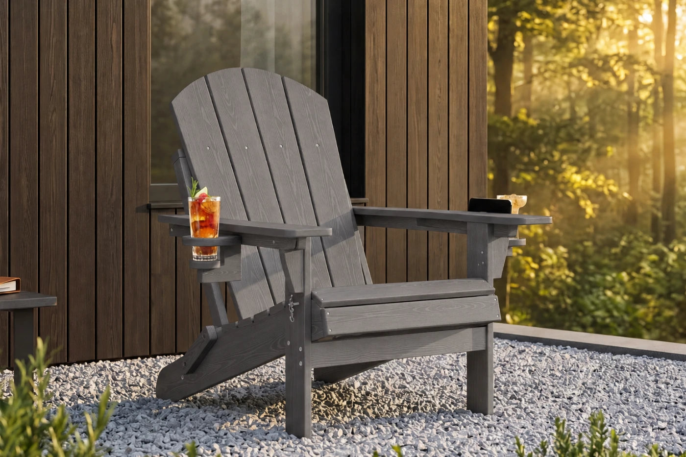 HDPE Reclining Adirondack Chair