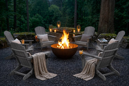 HDPE Reclining Adirondack Chair