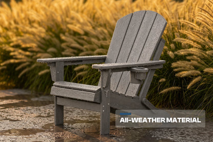 HDPE Reclining Adirondack Chair