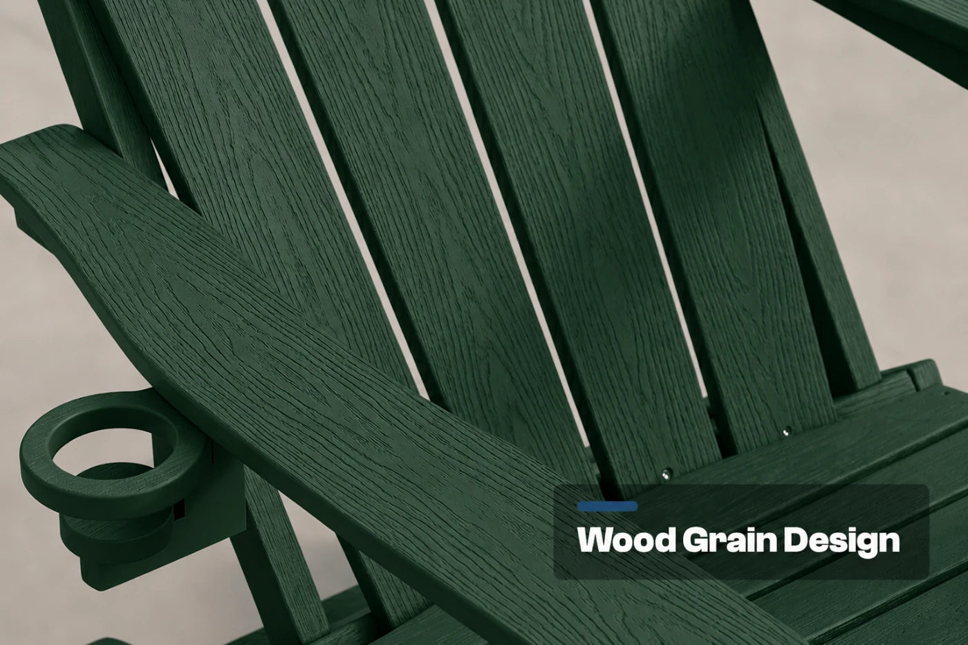 HDPE Reclining Adirondack Chair