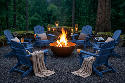 HDPE Reclining Adirondack Chair