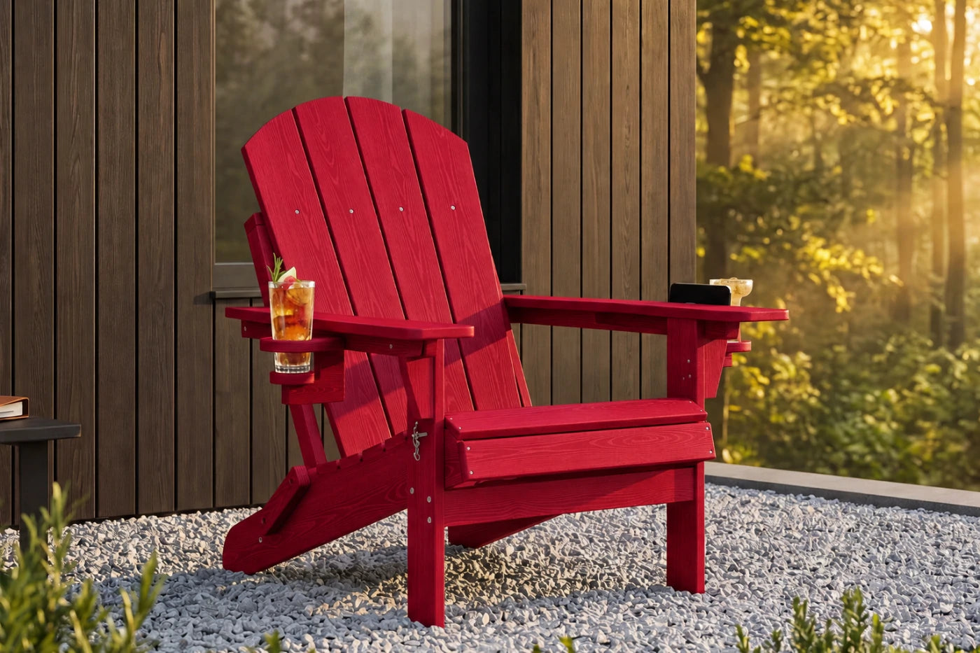 HDPE Reclining Adirondack Chair