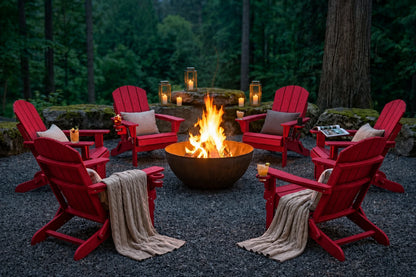 HDPE Reclining Adirondack Chair