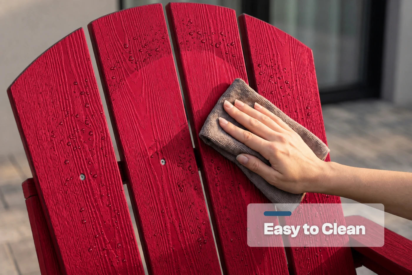 HDPE Reclining Adirondack Chair