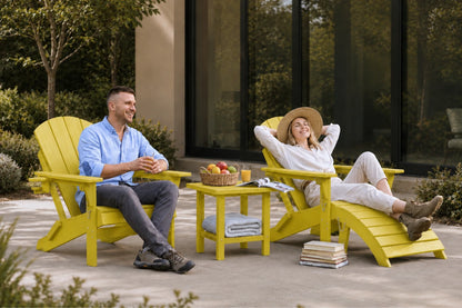 HDPE Reclining Adirondack Chair