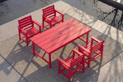 HDPE Outdoor Dining Set