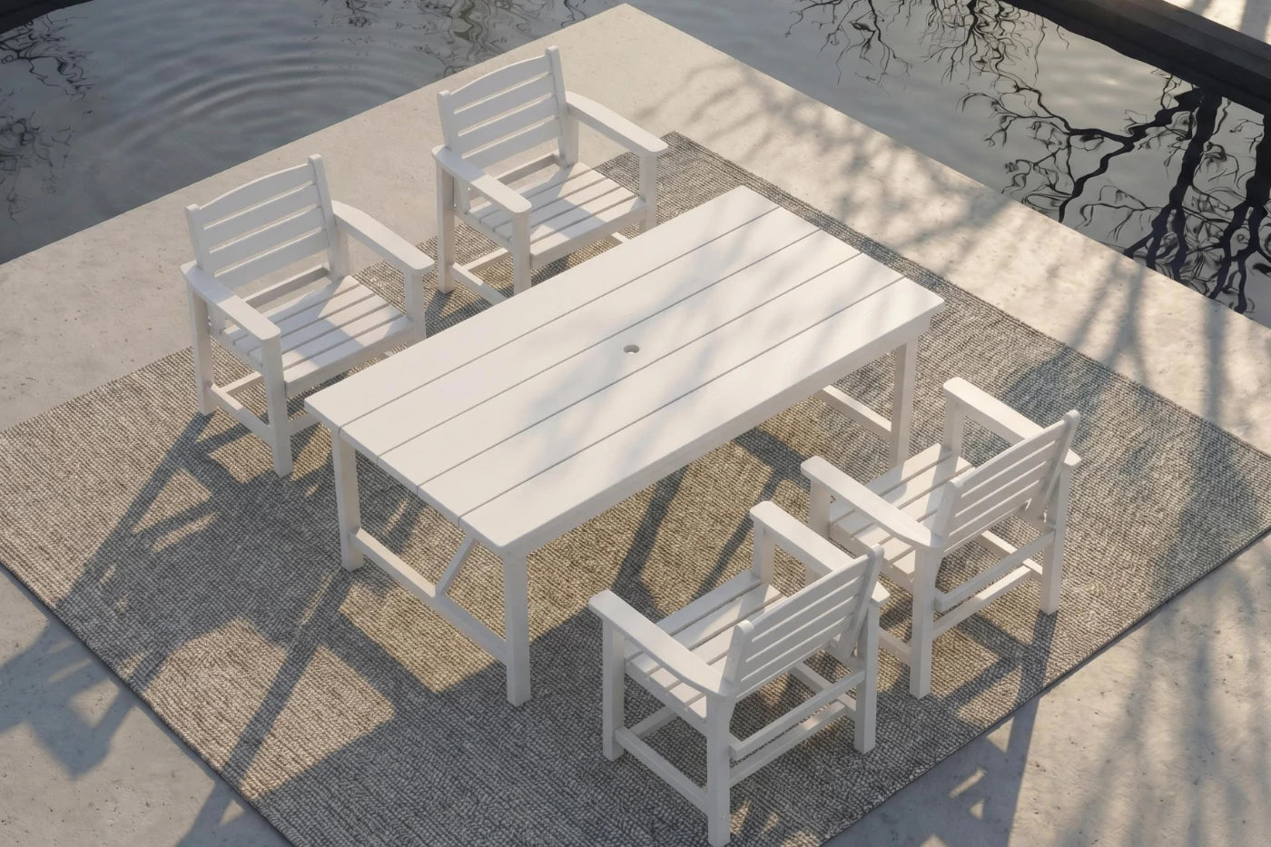HDPE Outdoor Dining Set