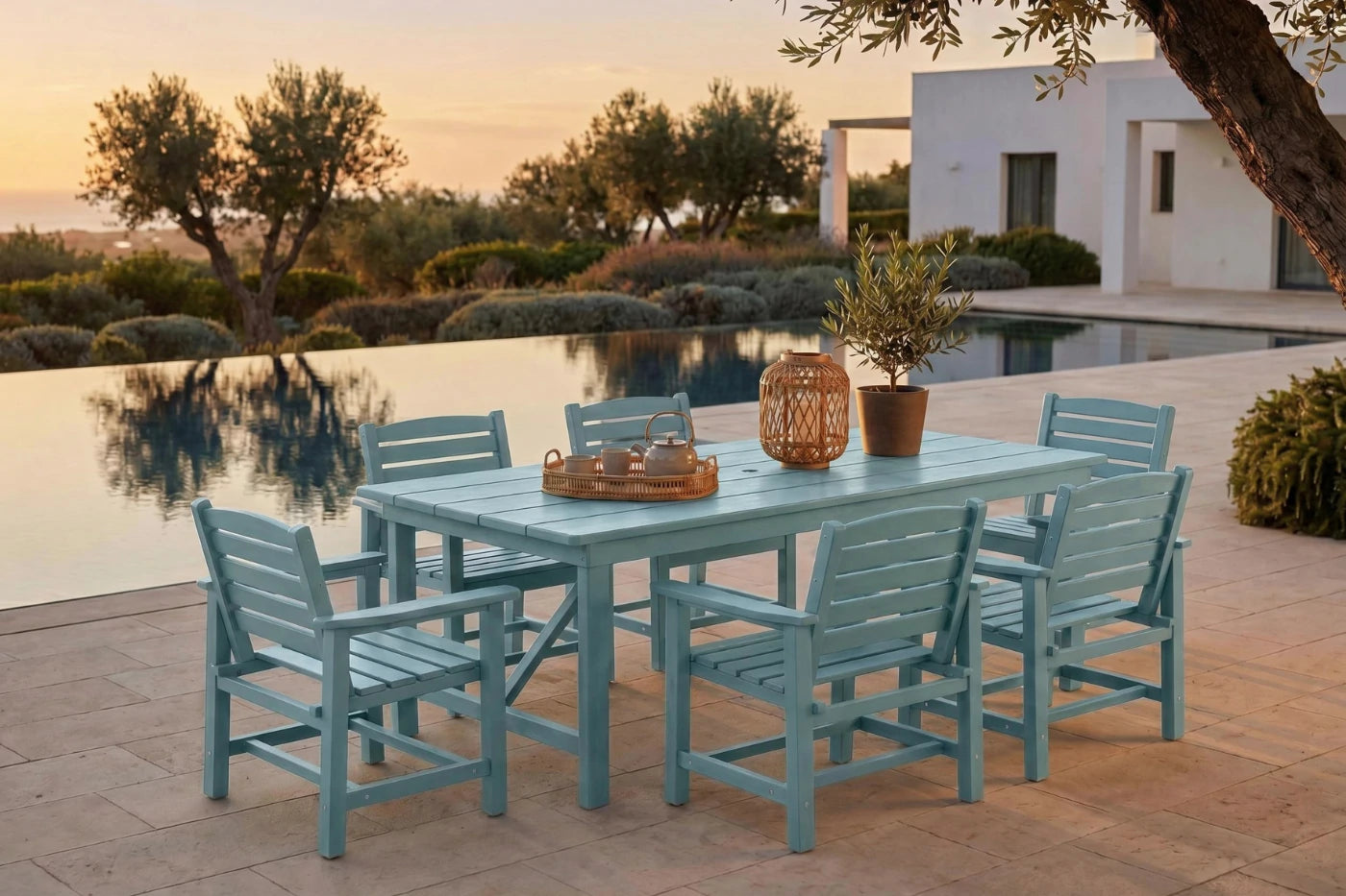 HDPE Outdoor Dining Set