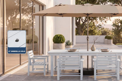 HDPE Outdoor Dining Set