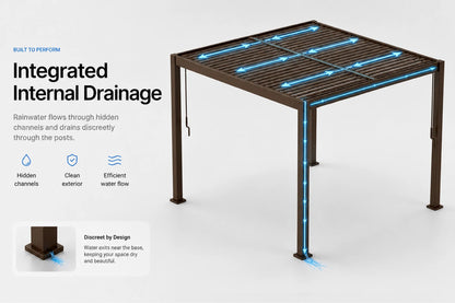 Luxor™ Louvered Pergola