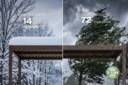 LUXOR™ Louvered Pergola