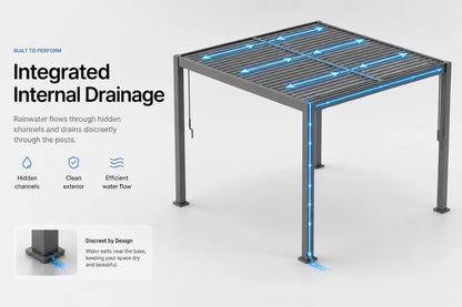 Luxor™ Louvered Pergola