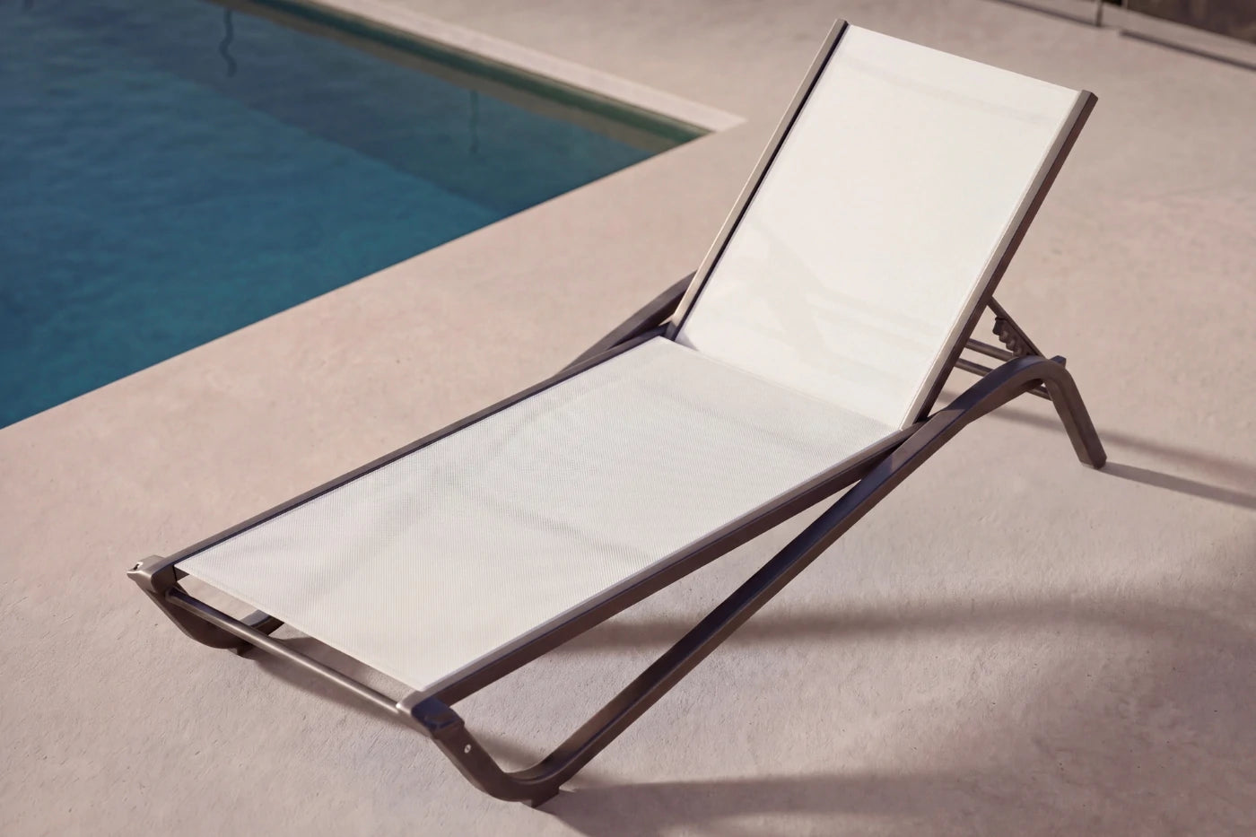Aluminum Outdoor Chaise Lounge
