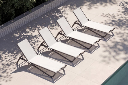 Aluminum Outdoor Chaise Lounge