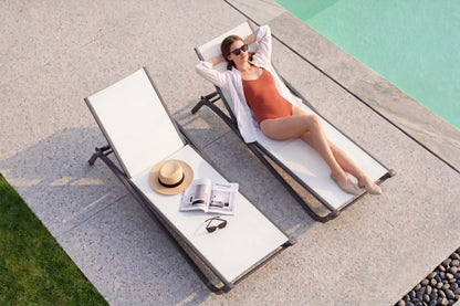 Aluminum Outdoor Chaise Lounge