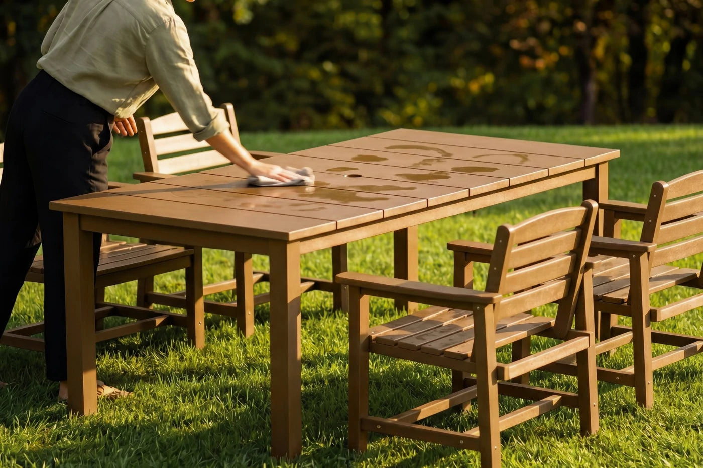 Perli™ Outdoor Dining Set - Table & Chairs