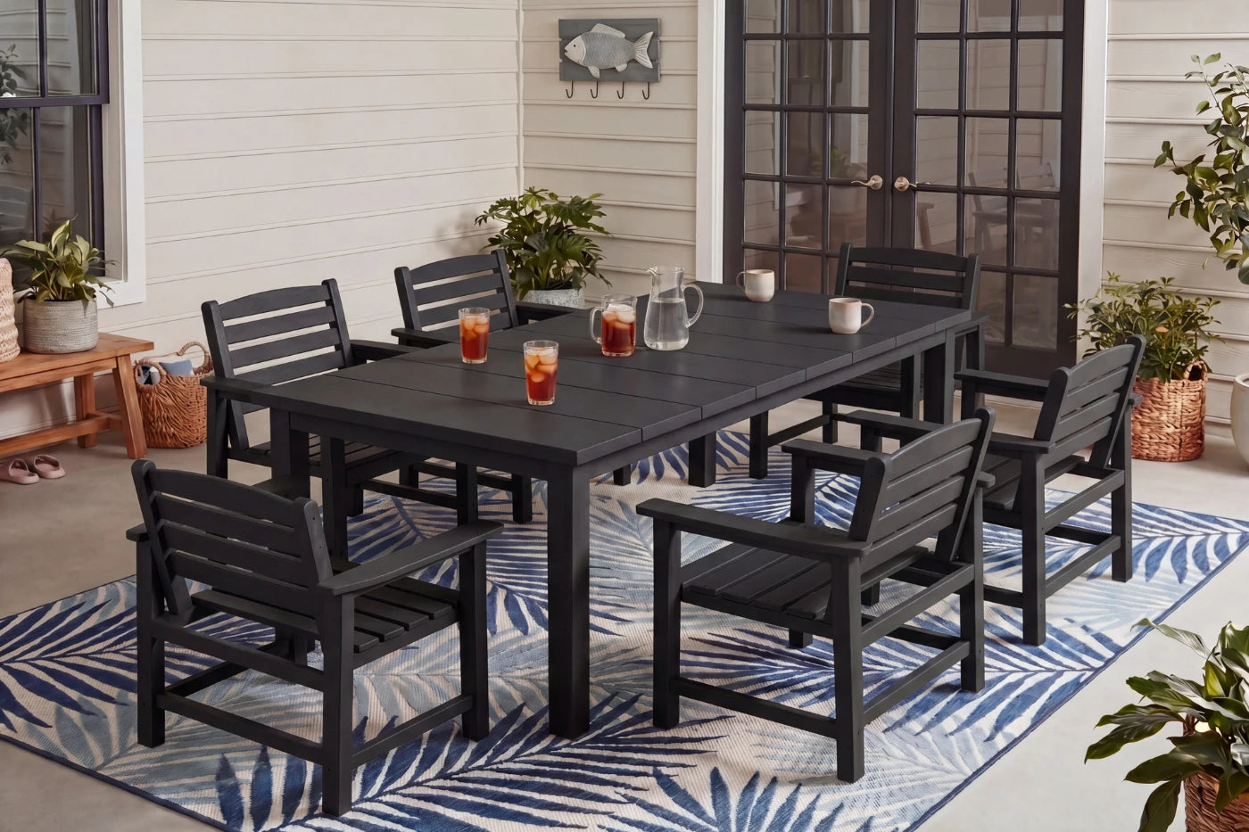 Perli™ Outdoor Dining Set - Table & Chairs