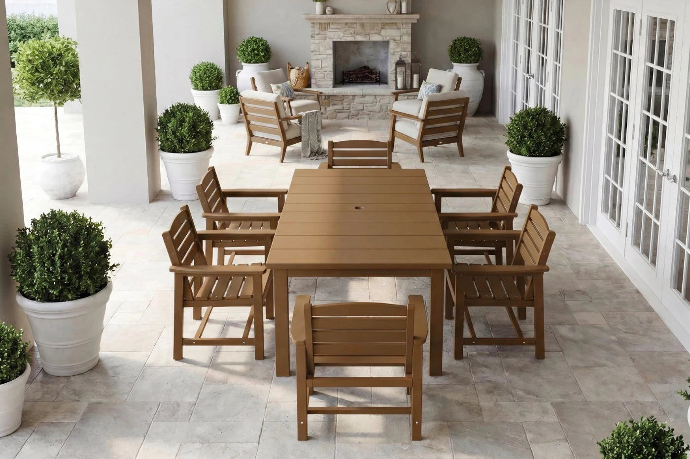 Perli™ Outdoor Dining Set - Table & Chairs