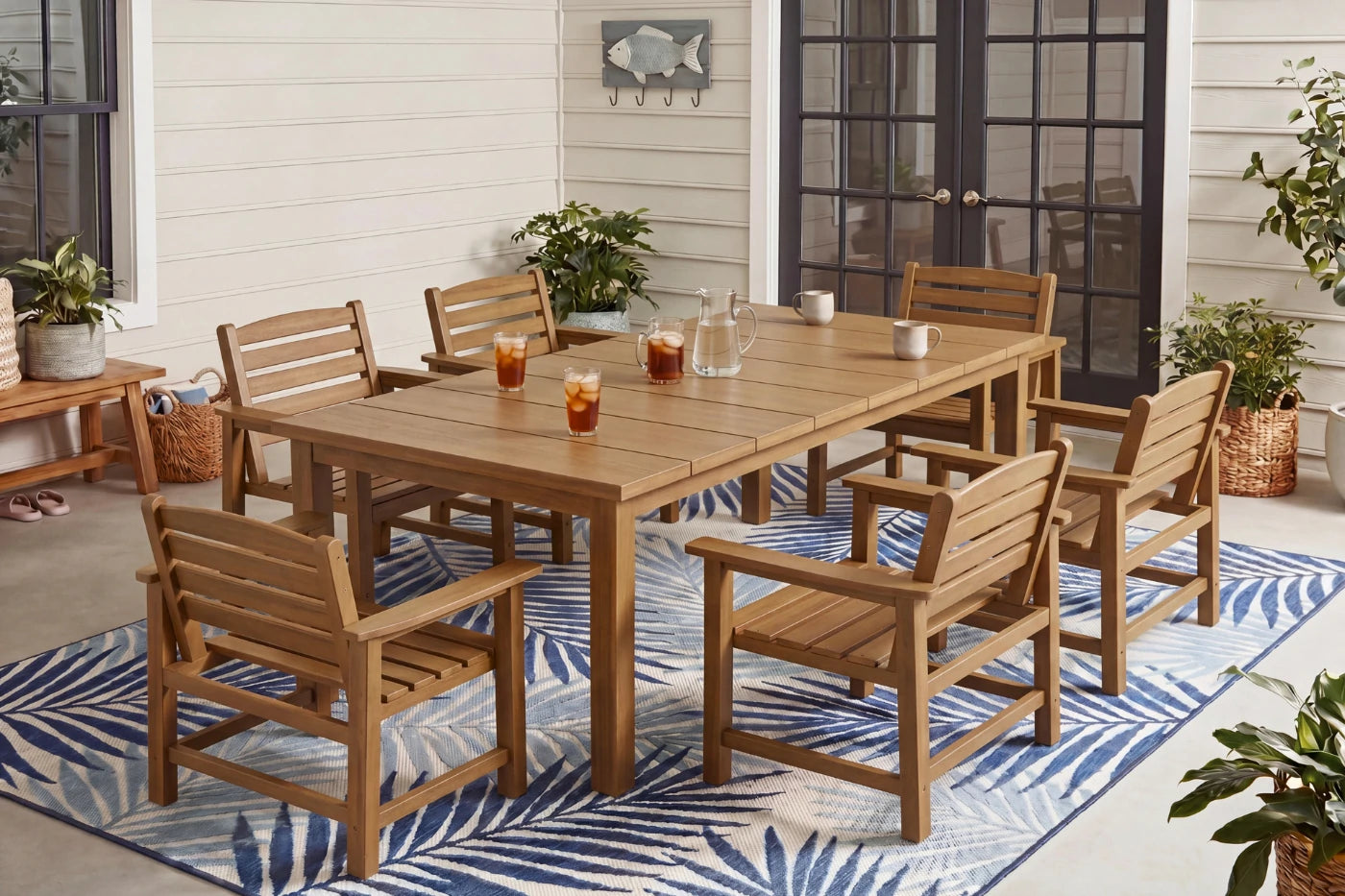 Perli™ Outdoor Dining Set - Table & Chairs