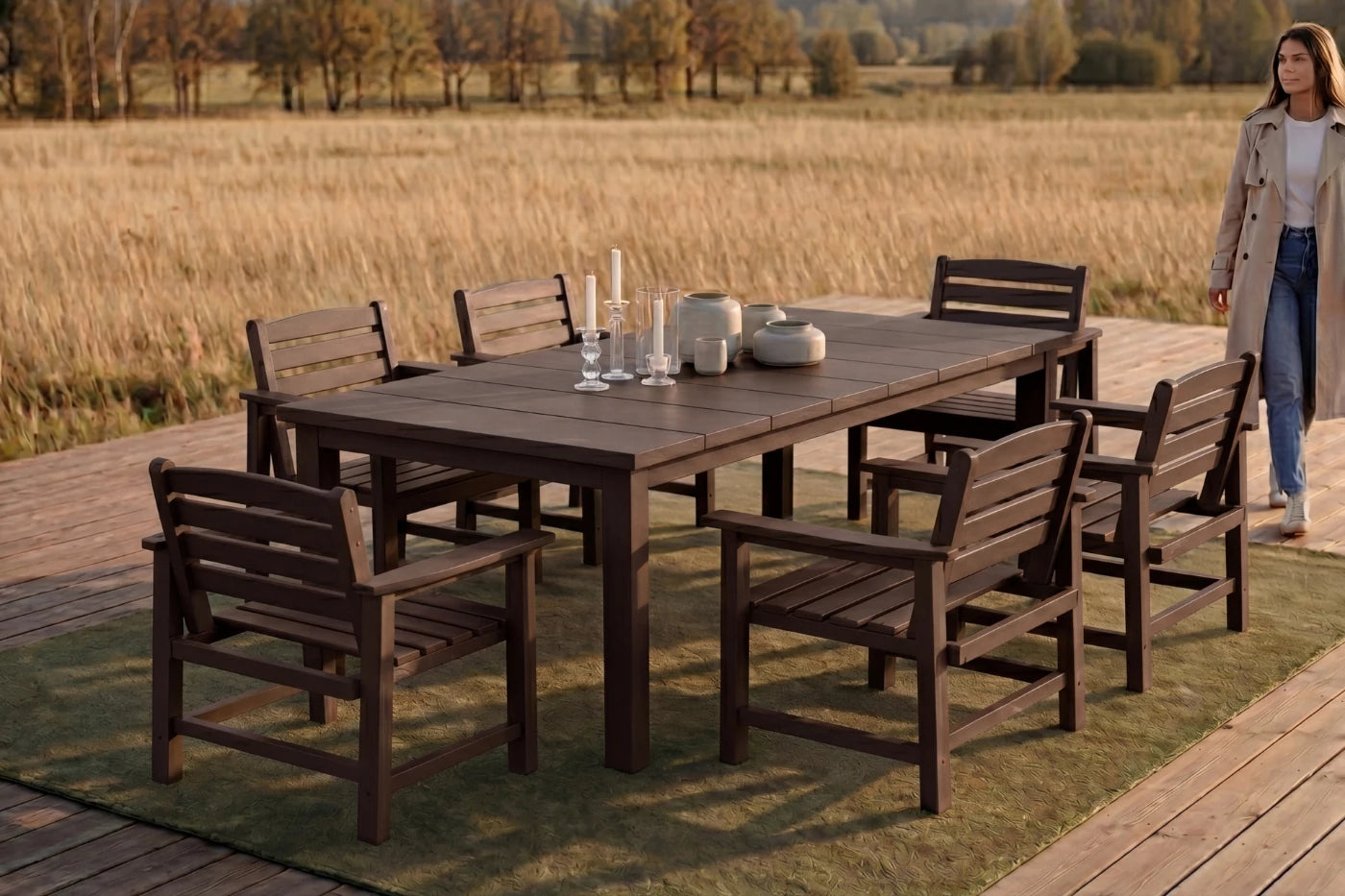 Perli™ Outdoor Dining Set - Table & Chairs