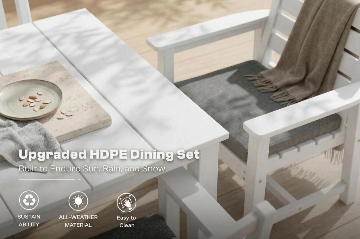 Perli™ Outdoor Dining Set - Table & Chairs